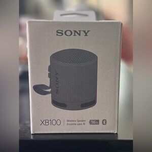 Sony XB100 Portable Waterproof Bluetooth Speaker - Big Sounds
